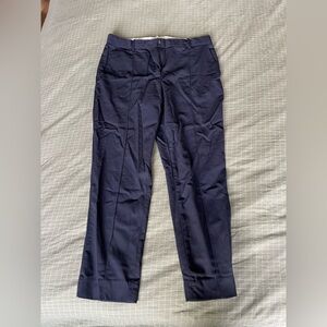 Everlane Cropped Dress Pants Navy